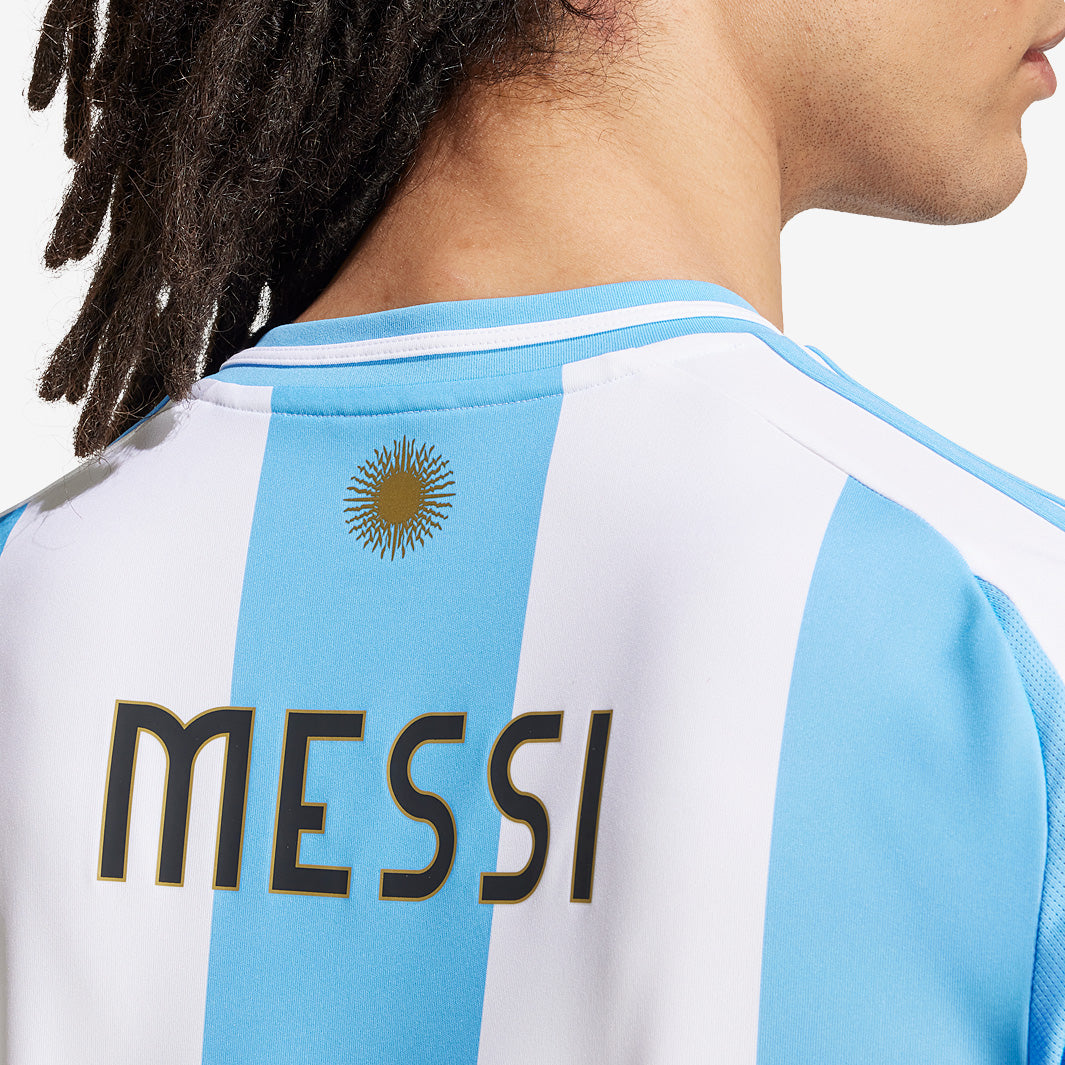 adidas Argentina 2024 Home Shirt with Messi 10