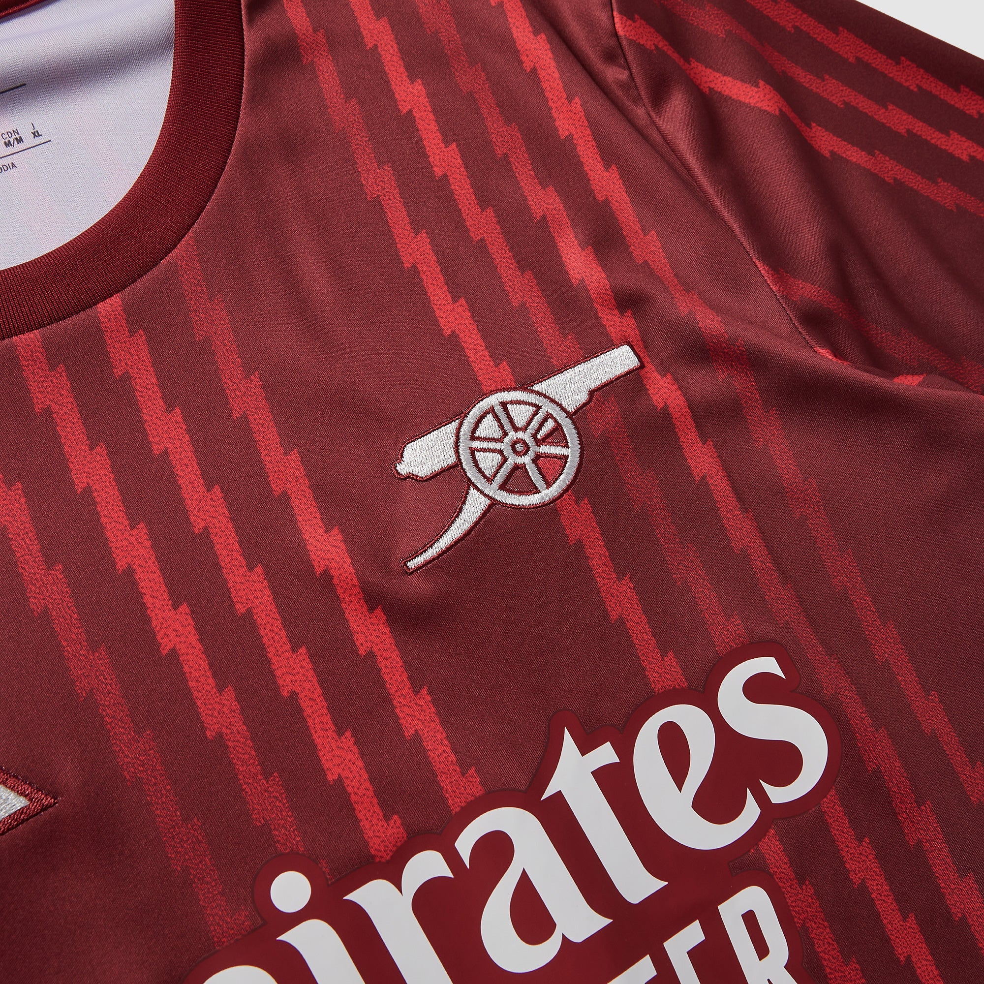 adidas Arsenal 25/26 Kids Pre-Match Shirt