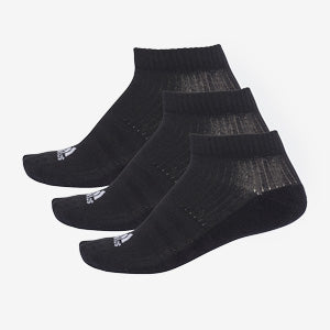 adidas 3 Stripe Performance No Show Socks 3 Pack
