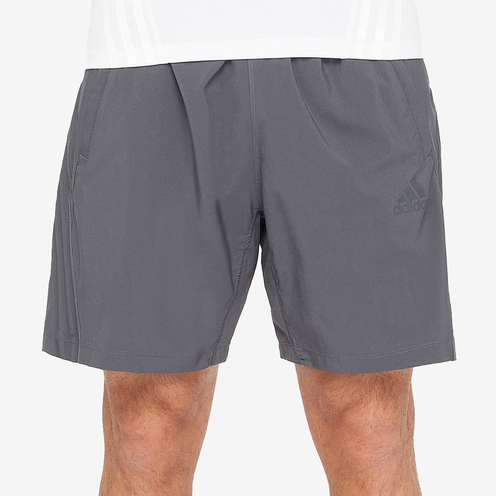adidas Aeroready Woven 3 Stripe 8 Inch Short