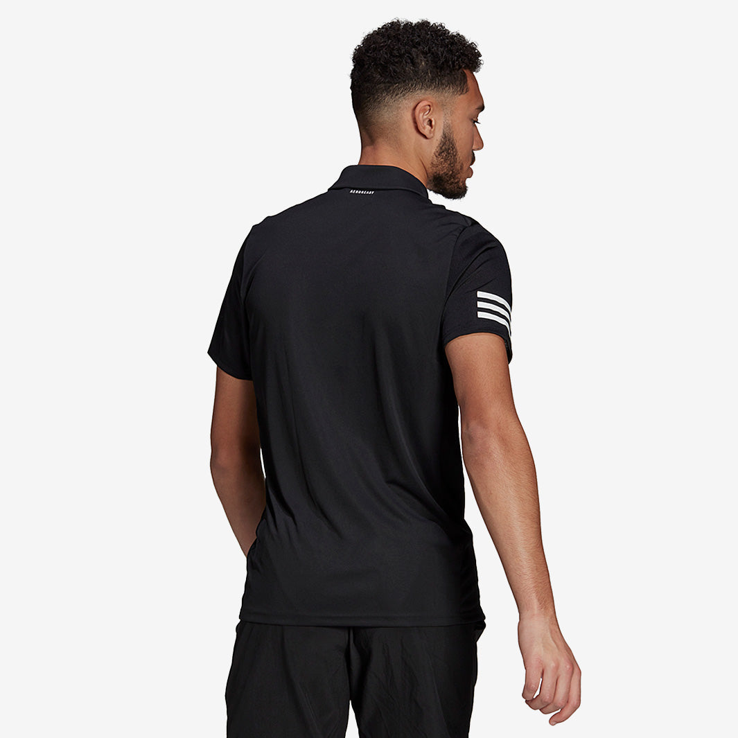 adidas Club 3 Stripe Polo