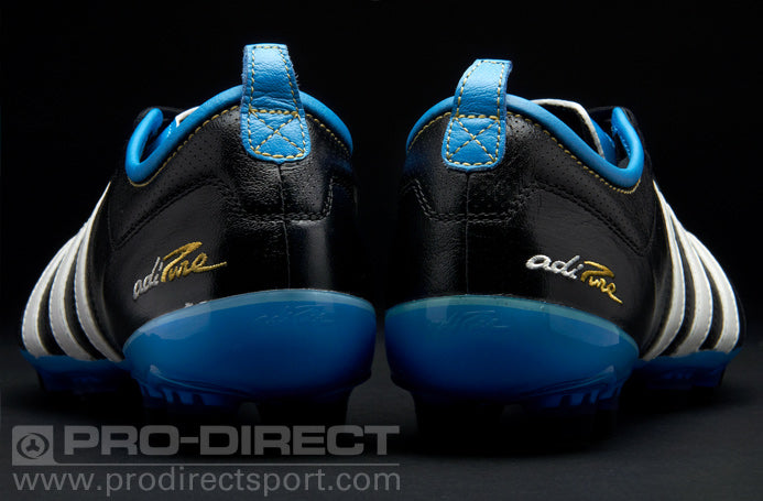 adidas adiPure IV TRX FG Football Boots - Black/Blue - Black