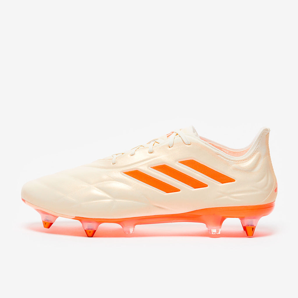 adidas Copa Pure.1 Leather SG – Off White/Team Solar Orange/Off White