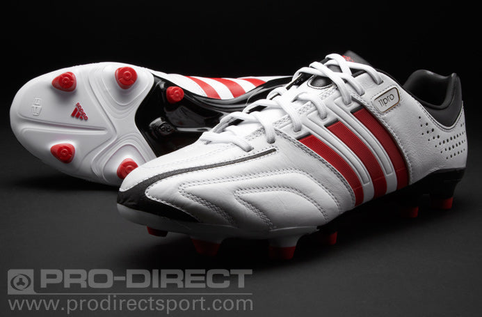 adidas adipure 11Pro TRX FG Boots - White/Vivid/Black - Running White-Vivid Red
