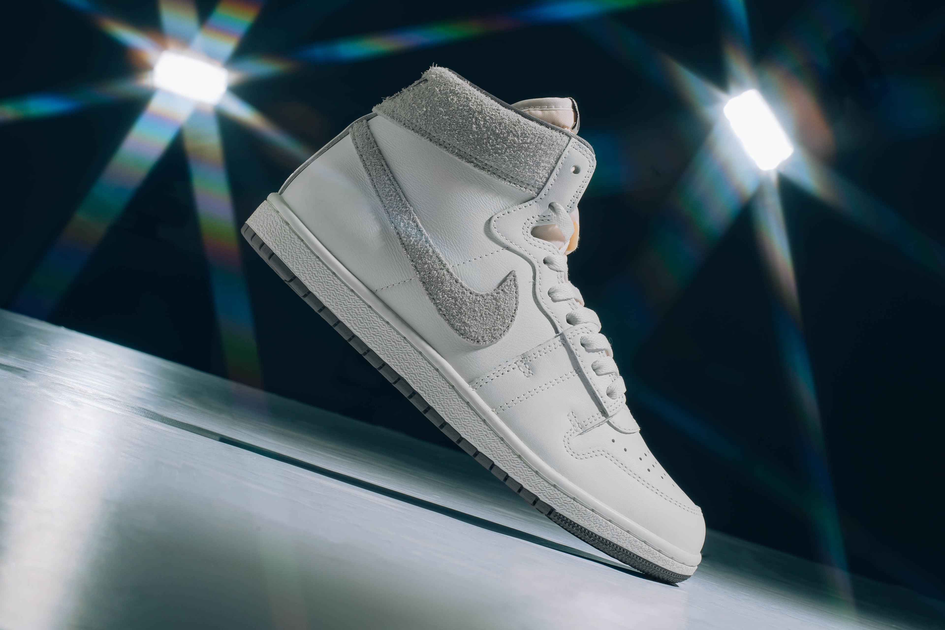 Air Jordan Air Ship PE SP - Summit White/Gunsmoke-Tech Grey