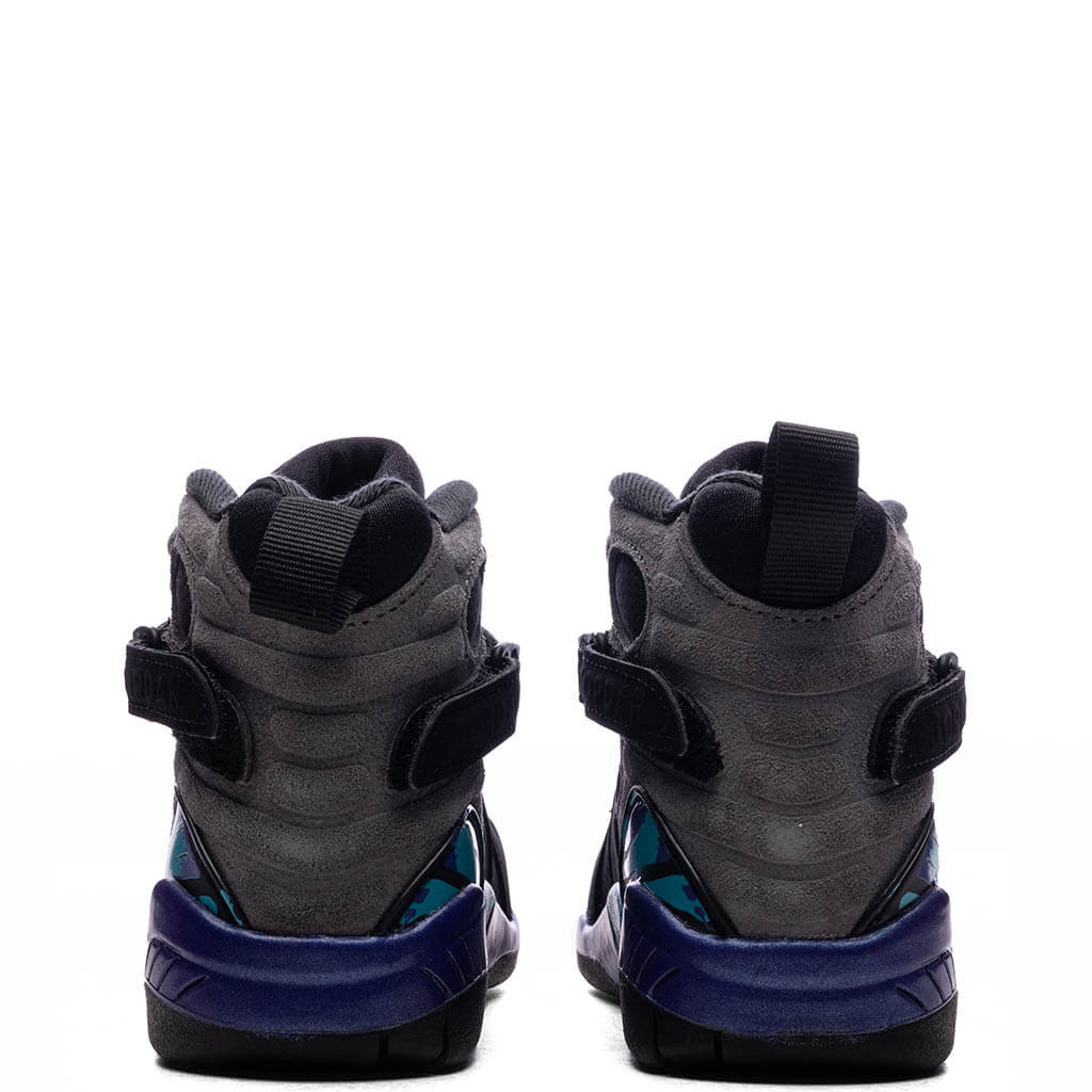Air Jordan 8 Retro 'Aqua' (PS) - Black/Multi Color